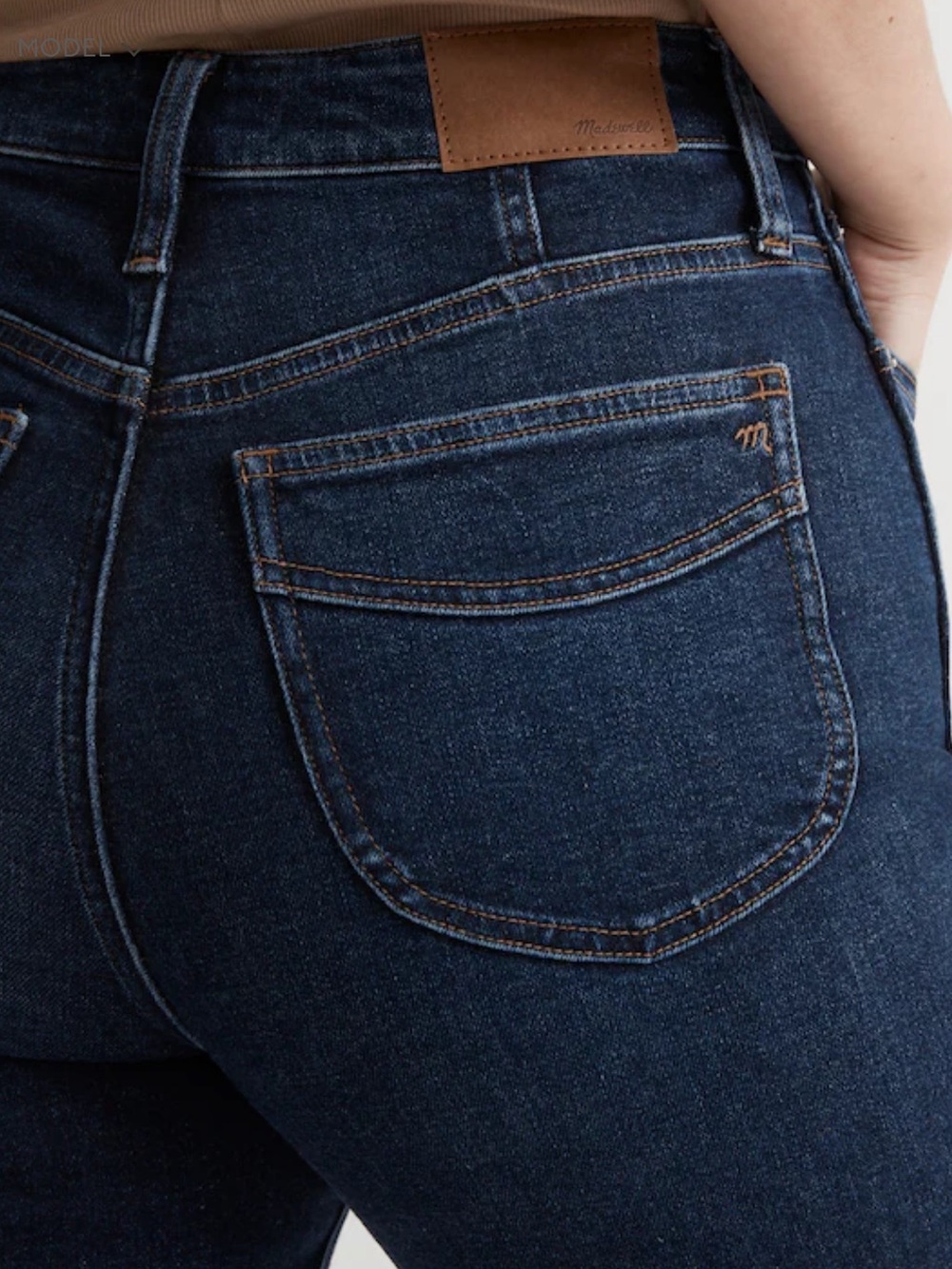 Madewell | Curvy Perfect High-Rise Vintage Dark Blue Jeans - sz 29